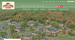 Desktop Screenshot of pinelandfarms.org